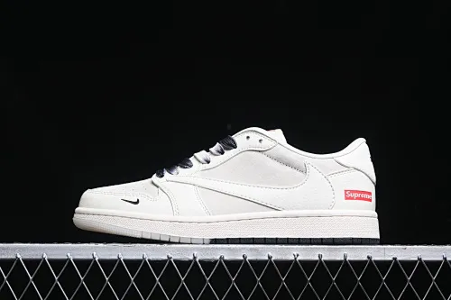 All categories Air Jordan Jordan series basketball shoes Air Jordan 1 Low High-end customized low-top sneakers Travis Scott x Fragment Design x Air Jordan 1 Low OG SP AJ1 Joe 1 Sup joint-off-white blue pig eight pairs low-top cultural casual sneakers BB7518-002
